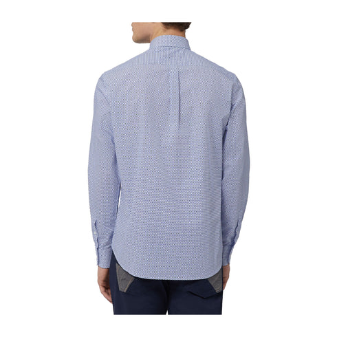 Harmont & Blaine Camicia casual Camicia Uomo cotone microfantasia M P25 - HARMONT & BLAINECRN026013129 - 802 - M - Francavilla Moda