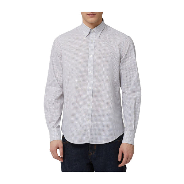 Harmont & Blaine Camicia casual Camicia Uomo cotone microfantasia M P25 - HARMONT & BLAINECRN026013129 - 230 - M - Francavilla Moda