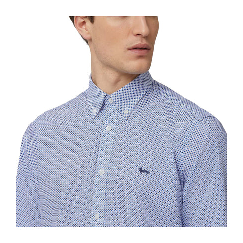 Harmont & Blaine Camicia casual Camicia Uomo cotone microfantasia M P25 - HARMONT & BLAINECRN026013129 - 802 - M - Francavilla Moda