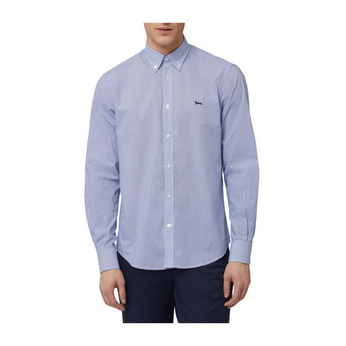Harmont & Blaine Camicia casual Camicia Uomo cotone microfantasia M P25 - HARMONT & BLAINECRN026013129 - 802 - M - Francavilla Moda