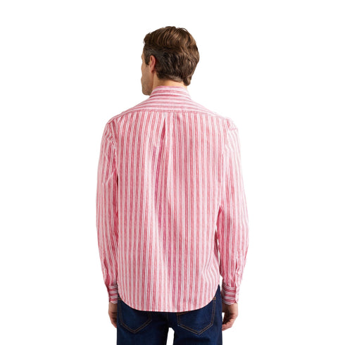 Harmont & Blaine Camicia ml Camicia Uomo in cotone con stampa a righe M P26-HARMONT & BLAINECRQ026013701-848-M - Francavilla Moda