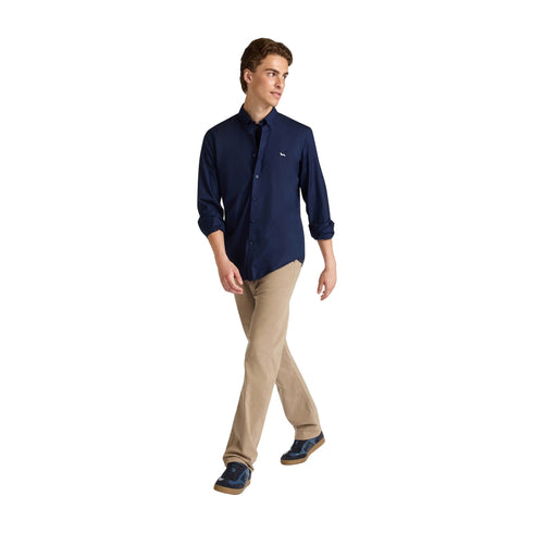 Harmont & Blaine Camicia ml Camicia Uomo in cotone tinta unita M P26-HARMONT & BLAINECR1043N11759-808-M - Francavilla Moda