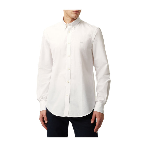 Harmont & Blaine Camicia elegante Camicia Uomo micro logo ricamato M P25 - HARMONT & BLAINECR1043N11759 - 100 - M - Francavilla Moda