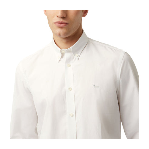 Harmont & Blaine Camicia elegante Camicia Uomo micro logo ricamato M P25 - HARMONT & BLAINECR1043N11759 - 100 - M - Francavilla Moda
