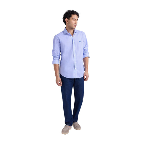 Harmont & Blaine Camicia ml Camicia Uomo Narrow con stampa micro M P26-HARMONT & BLAINECNQ026013351-837-M - Francavilla Moda