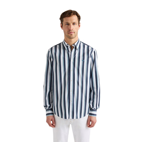 Harmont & Blaine Camicia ml Camicia Uomo regular a righe larghe M - Francavilla Moda