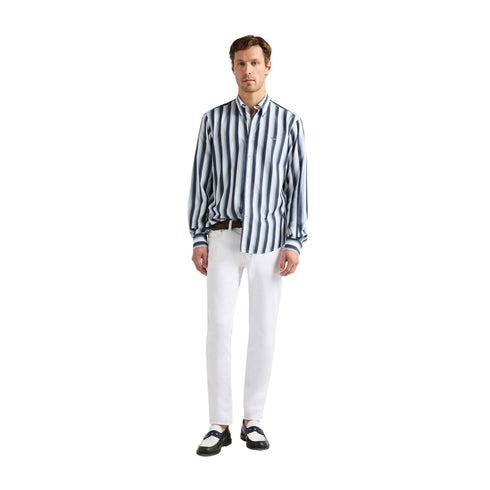 Harmont & Blaine Camicia ml Camicia Uomo regular a righe larghe M - Francavilla Moda