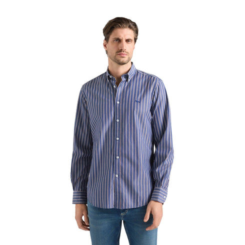 Harmont & Blaine Camicia casual Camicia Uomo righe regimental M - Francavilla Moda