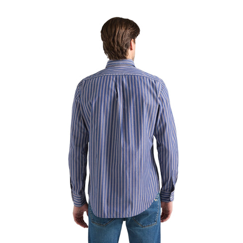 Harmont & Blaine Camicia casual Camicia Uomo righe regimental M - Francavilla Moda