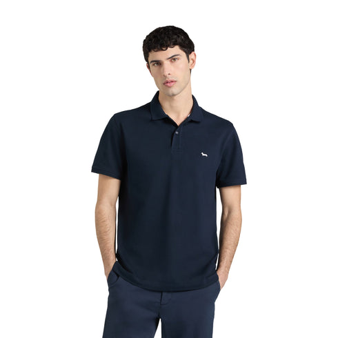 Harmont & Blaine Polo mm Polo uomo Basic in Piquet Stretch XXL P26-HARMONT & BLAINELRQ033020862-801-XXL - Francavilla Moda