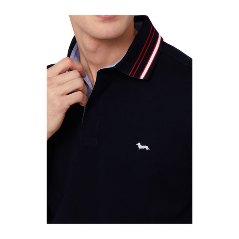 Harmont & Blaine Polo Polo Uomo Vietri con logo Blu rosso - Francavilla Moda