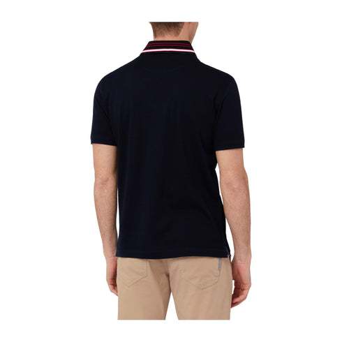 Harmont & Blaine Polo Polo Uomo Vietri con logo Blu rosso - Francavilla Moda