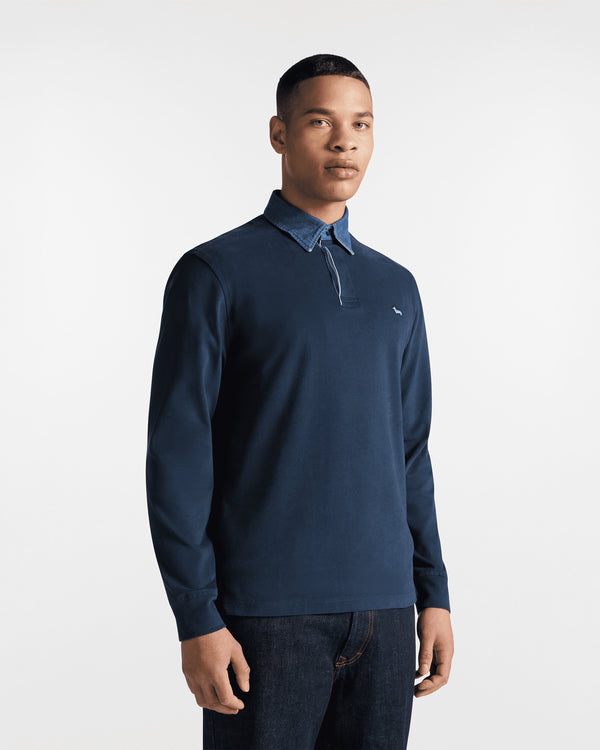 Harmont & Blaine Polo Polo Vietri Collo Contrasto XL A25-HARMONT & BLAINELRP357021109-801-XL - Francavilla Moda