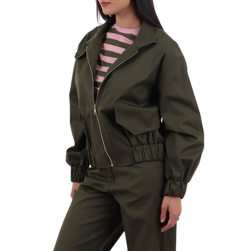 I AM Bomber Bomber Donna con tasche con patta XS - Francavilla Moda