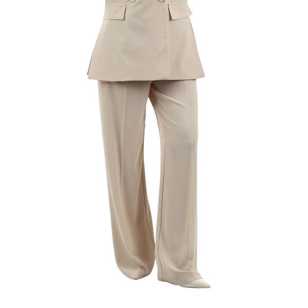 I AM Pantalone Pantalone Donna Cady a palazzo XS - Francavilla Moda