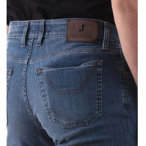 Jeckerson Jeans Jeans Uomo cinque tasche slim 30 - Francavilla Moda
