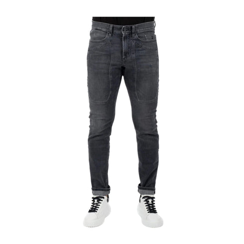 Jeckerson Jeans Jeans Uomo vita bassa con toppa 29 A24 - JECKERSONPA077JOHN001DENI025 - D050 - 29 - Francavilla Moda