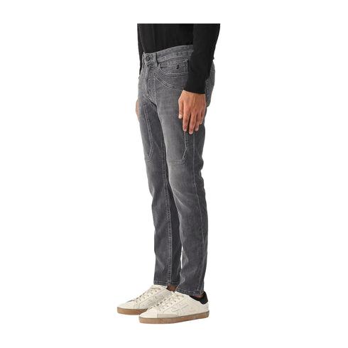 Jeckerson Jeans Jeans Uomo vita bassa con toppa 29 A24 - JECKERSONPA077JOHN001DENI025 - D050 - 29 - Francavilla Moda