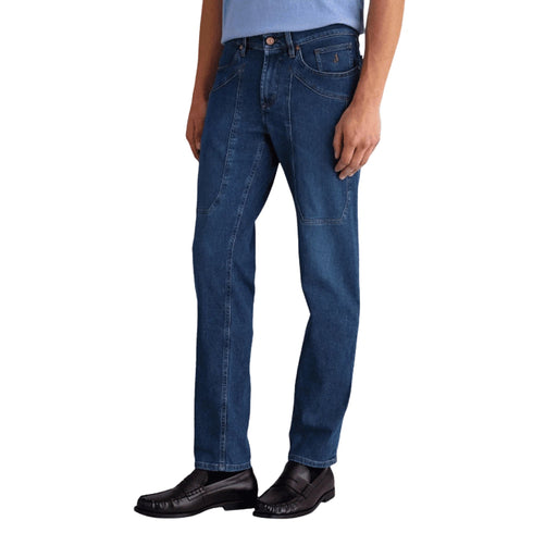 Jeckerson Cinque tasche Jeckerson Jeans John Blu Scuro Uomo Slim Toppe 29 - Francavilla Moda