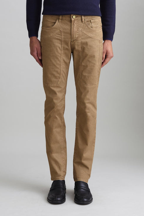 Jeckerson Cinque tasche Pantalone John toppa in cotone slim 30 A26-JECKERSONPA077JHON001CTCPT-GABA0017015-30 - Francavilla Moda