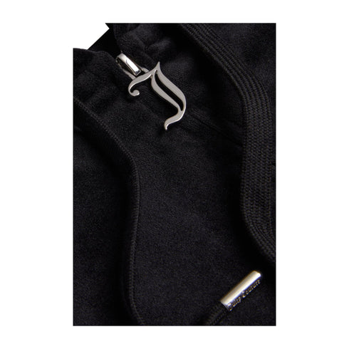 Juicy Couture Felpa con zip Felpa Donna in velluto con logo strass XS - Francavilla Moda