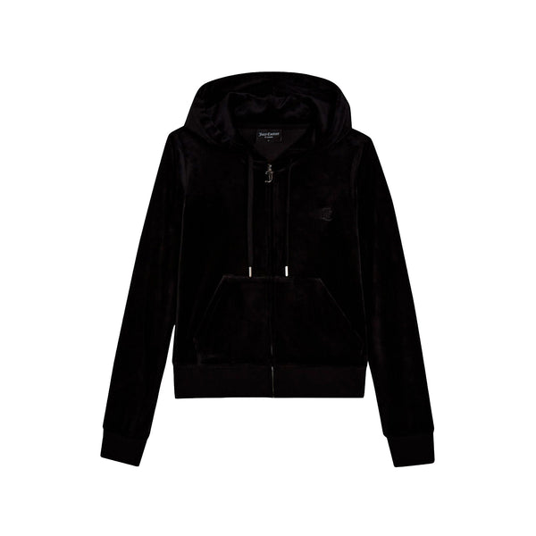 Juicy Couture Felpa con zip Felpa Donna logo strass in tono colore XS - Francavilla Moda