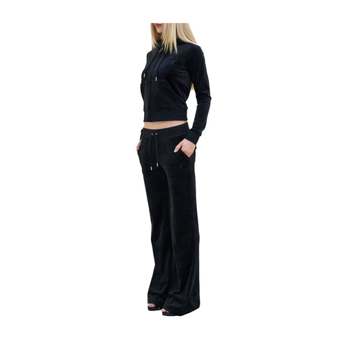 Juicy Couture Pantaloni sportivi Pantalone Donna flare in velluto XS - Francavilla Moda