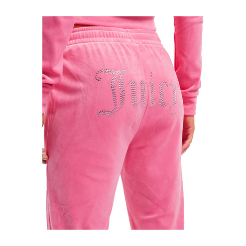Juicy Couture Pantaloni sportivi Pantalone Donna maxi logo strass XS - Francavilla Moda