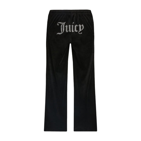 Juicy Couture Pantaloni sportivi Pantalone Donna maxi logo strass XS - Francavilla Moda