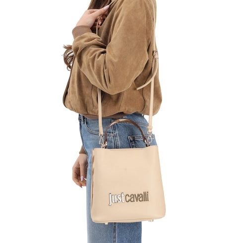 Just Cavalli Borsa a mano Borsa a mano Donna con logo lettering UNI P26-JUST CAVALLI80RA4BB3\ZS766-899-UNI - Francavilla Moda