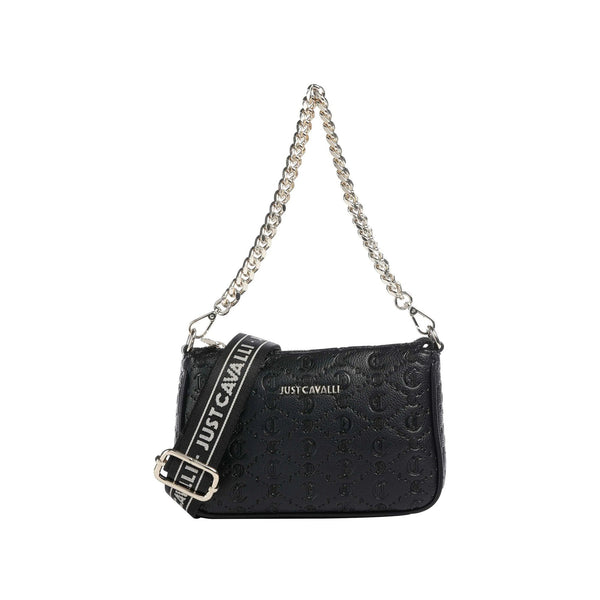 Just Cavalli Borsa a spalla Borsa Donna All Over Gothic Style Nero P25 - JUST CAVALLI78RA4BG2ZSB97 - 899 - UNI - Francavilla Moda