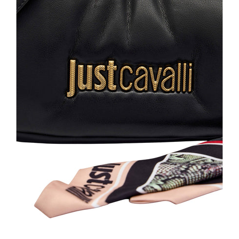 Just Cavalli Borsa a spalla Borsa Donna Hobo Puffy con foulard UNI A25-JUST CAVALLI79RA4BD5ZS748-899-UNI - Francavilla Moda