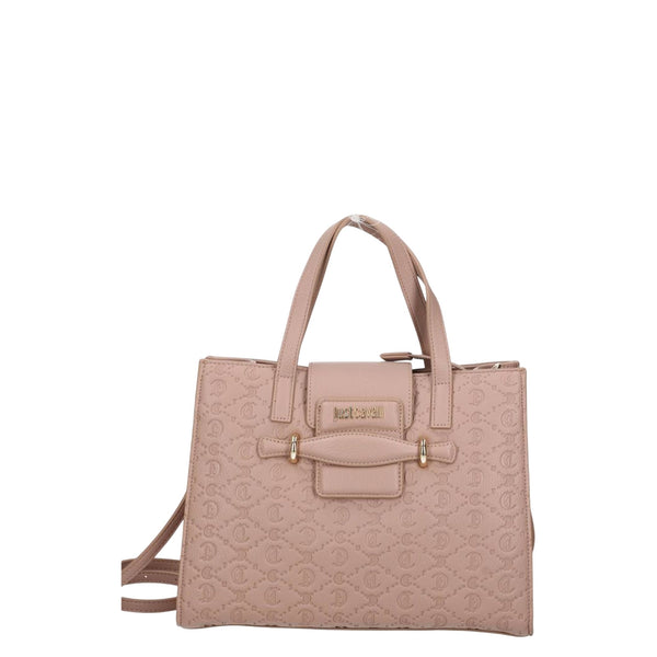 Just Cavalli Borsa a mano Borsa Shopper Donna con logo impresso all over UNI - Francavilla Moda