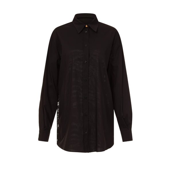 Just Cavalli Camicia casual Camicia Donna over ricamo posteriore 38 - Francavilla Moda