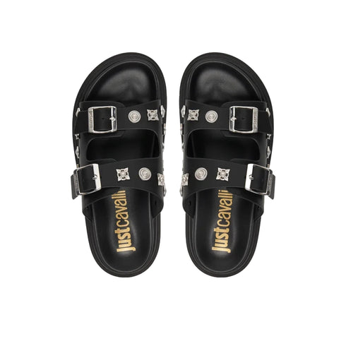 Just Cavalli Ciabatta Ciabatta Donna con borchie applicate 36 - Francavilla Moda