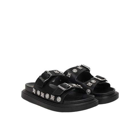 Just Cavalli Ciabatta Ciabatta Donna con borchie applicate 36 - Francavilla Moda