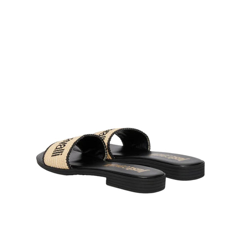Just Cavalli Ciabatta Ciabatta Donna con fascia in rafia 36 P26-JUST CAVALLI80RA3S80\ZSE60-899-36 - Francavilla Moda