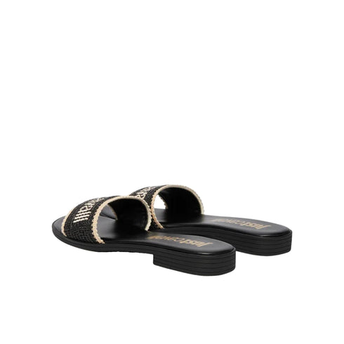 Just Cavalli Ciabatta Ciabatta Donna con fascia in rafia 36 P26-JUST CAVALLI80RA3S80\ZSE60-899-36 - Francavilla Moda