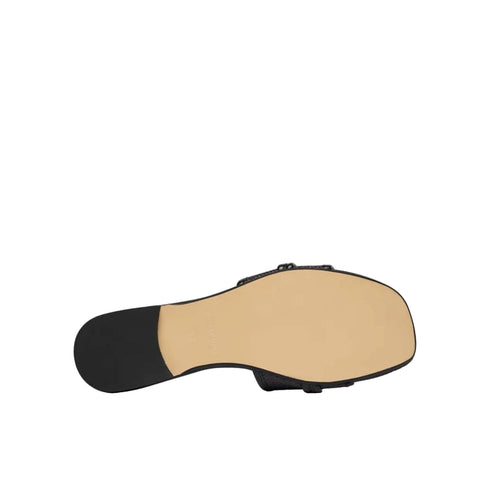 Just Cavalli Ciabatta Ciabatta Donna in rafia con accessorio dorato 36 P26-JUST CAVALLI80RA3S81\ZSE61-899-36 - Francavilla Moda