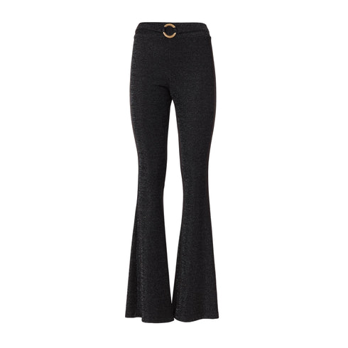 Just Cavalli Pantaloni Leggings Donna glitter flare 40 - Francavilla Moda