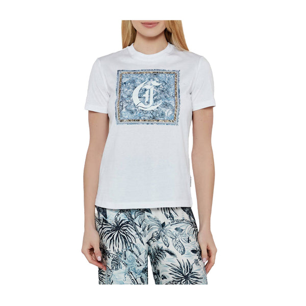 Just Cavalli T-shirt T-shirt Donna in jersey di cotone XS P25 - JUST CAVALLI78PAHC12CJ600 - R39 - XS - Francavilla Moda