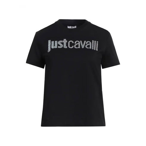 Just Cavalli T-shirt T-shirt Donna maxi logo strass XS P25 - JUST CAVALLI78PAHE12CJ110 - 899 - XS - Francavilla Moda