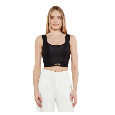 Just Cavalli Top Top Donna cropped in lycra 40 - Francavilla Moda