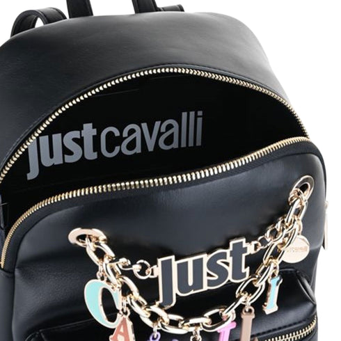 Just Cavalli Zainetto Zainetto Donna con charms lettering frontale UNI - Francavilla Moda