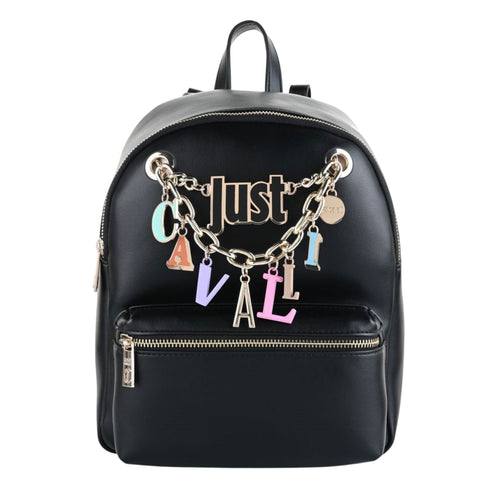 Just Cavalli Zainetto Zainetto Donna con charms lettering frontale UNI - Francavilla Moda
