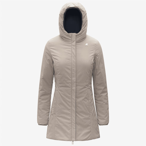 K - Way Parka lungo DENISE ST WARM REVERSIBLE - Jackets - Medio - Donna 5 - Francavilla Moda