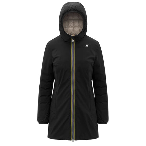 K - Way Piumino lungo Donna Piumino lungo DENISE THERMO STRETCH DOUBLE 5 - Francavilla Moda