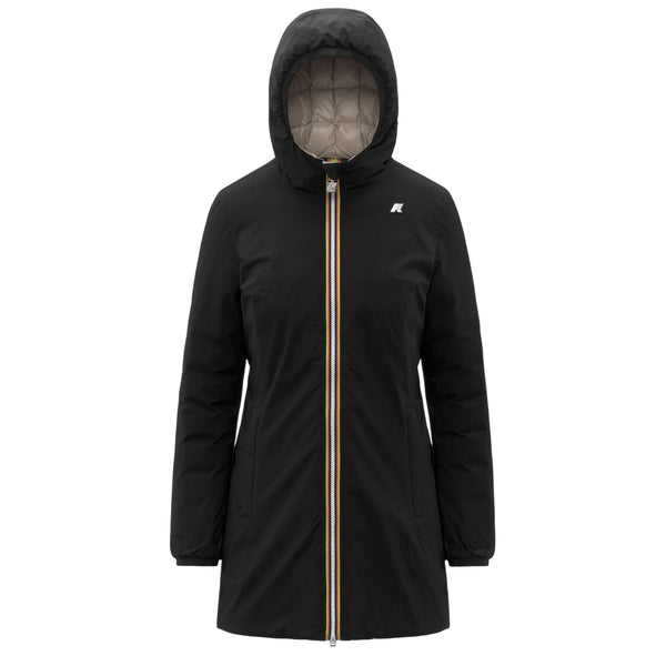 K - Way Piumino lungo Donna Piumino lungo DENISE THERMO STRETCH DOUBLE 5 - Francavilla Moda