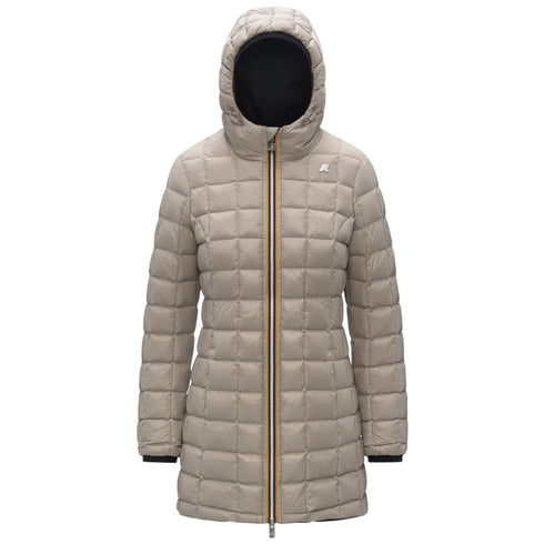 K - Way Piumino lungo Donna Piumino lungo DENISE THERMO STRETCH DOUBLE 5 - Francavilla Moda