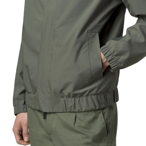 K - Way Giubbino Giacca corta da uomo con cappuccio Aurene stretch M P26-KWAYK71519W-V15-M - Francavilla Moda